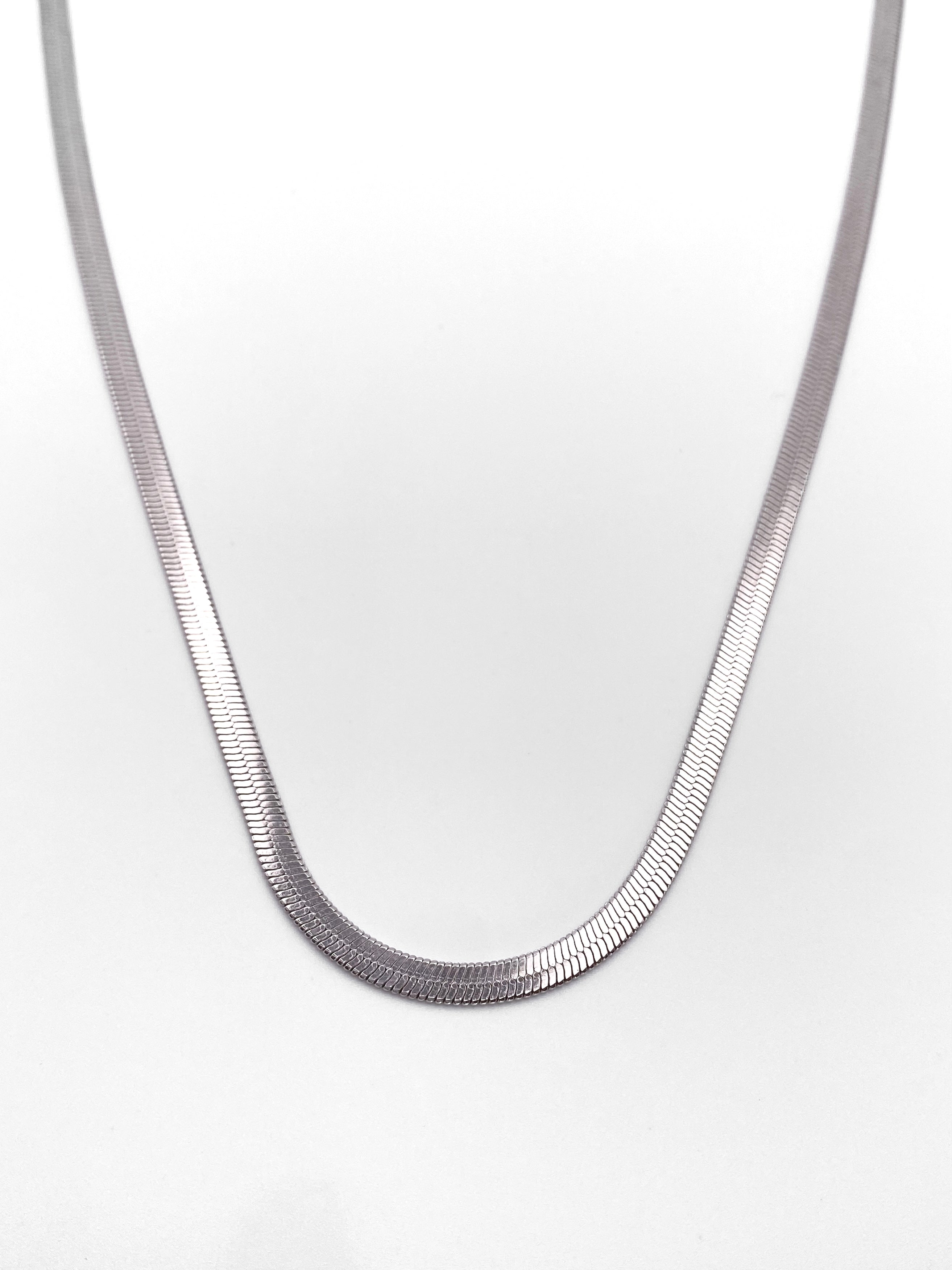 Snake Edge Necklace 4mm