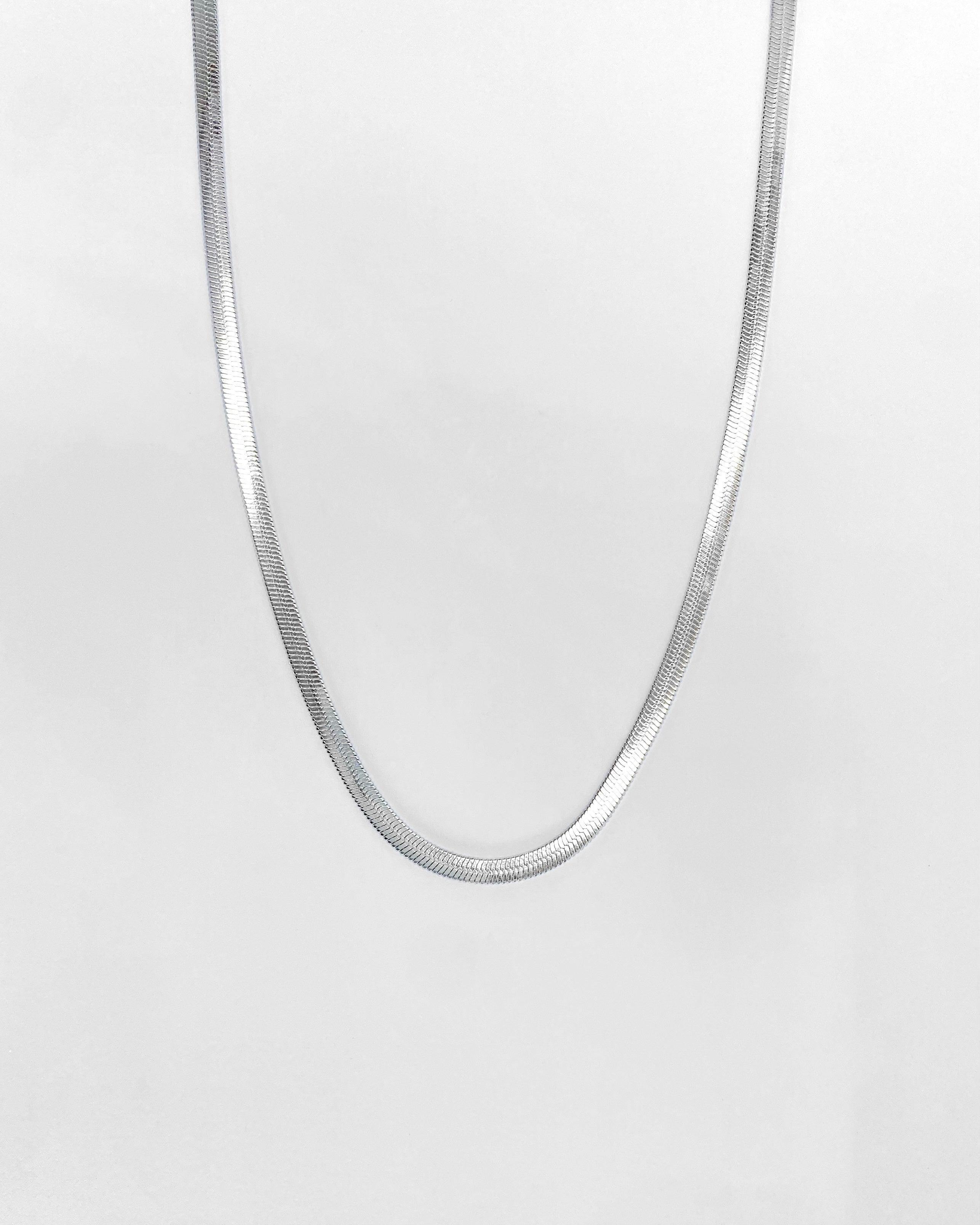 Snake Edge Necklace 4mm