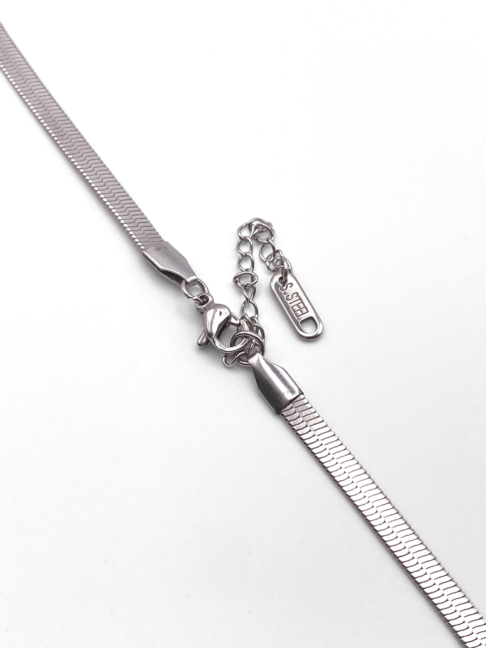 Snake Edge Necklace 4mm