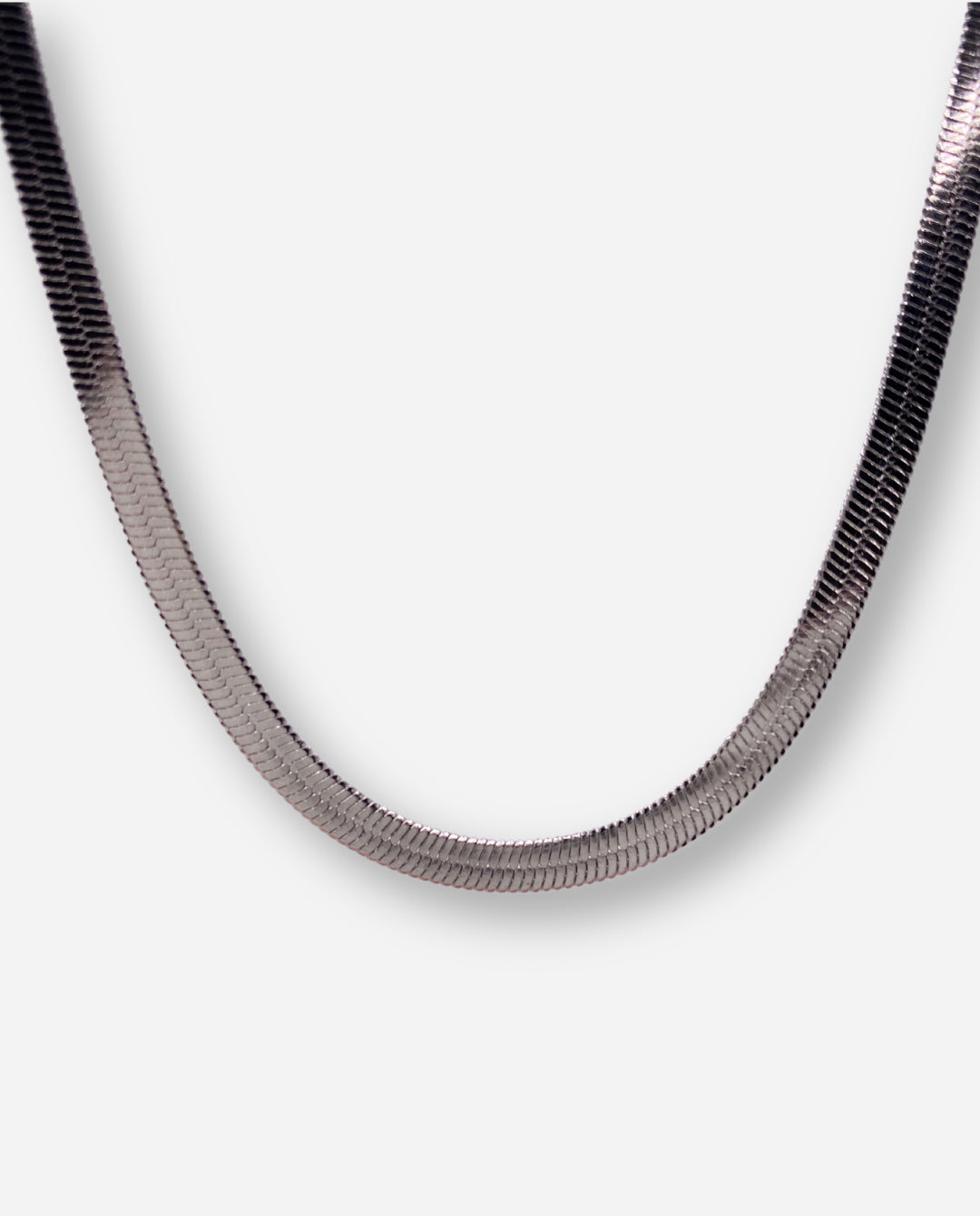 SNAKE EDGE NECKLACE 4MM