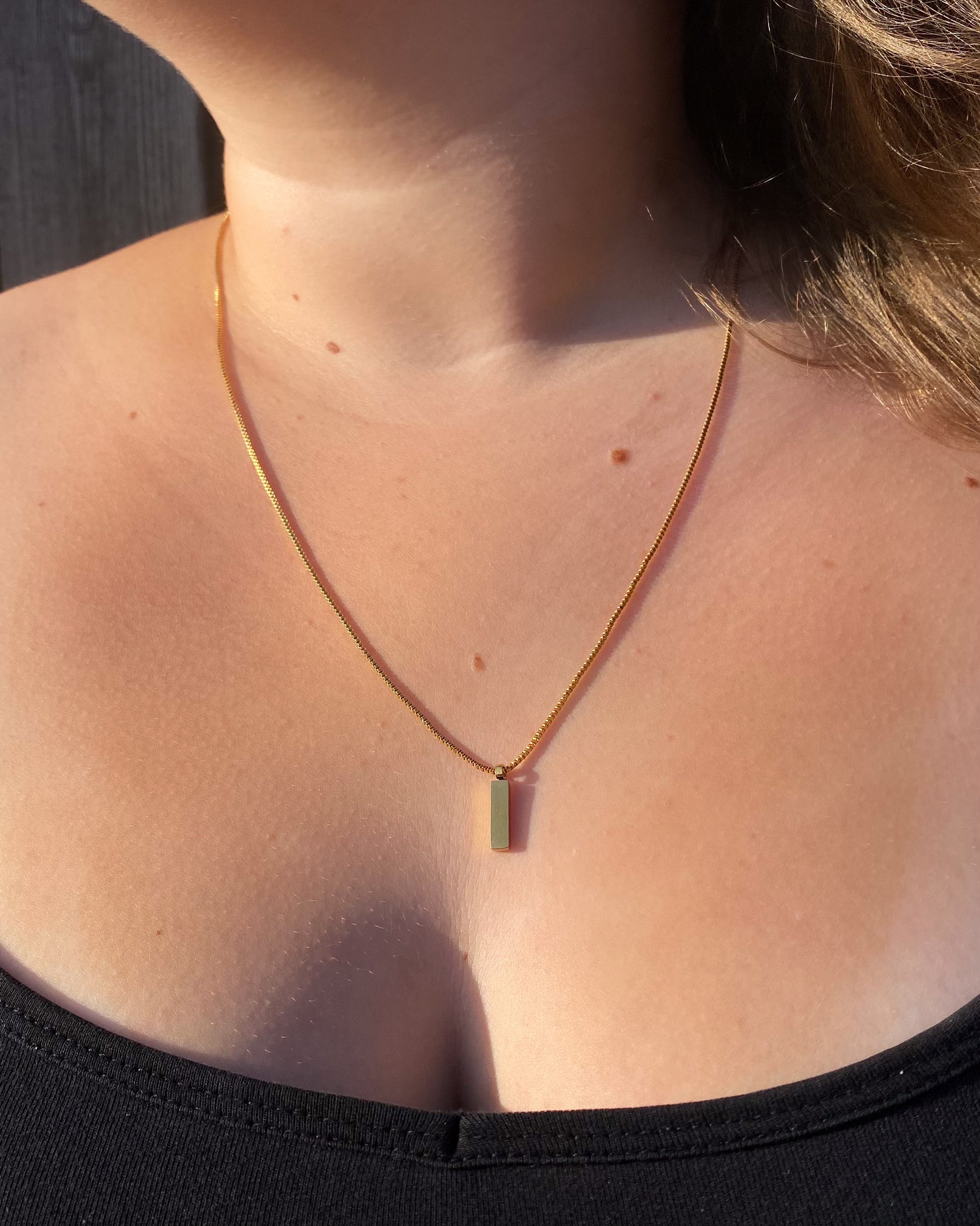 Minimal Bar Necklace