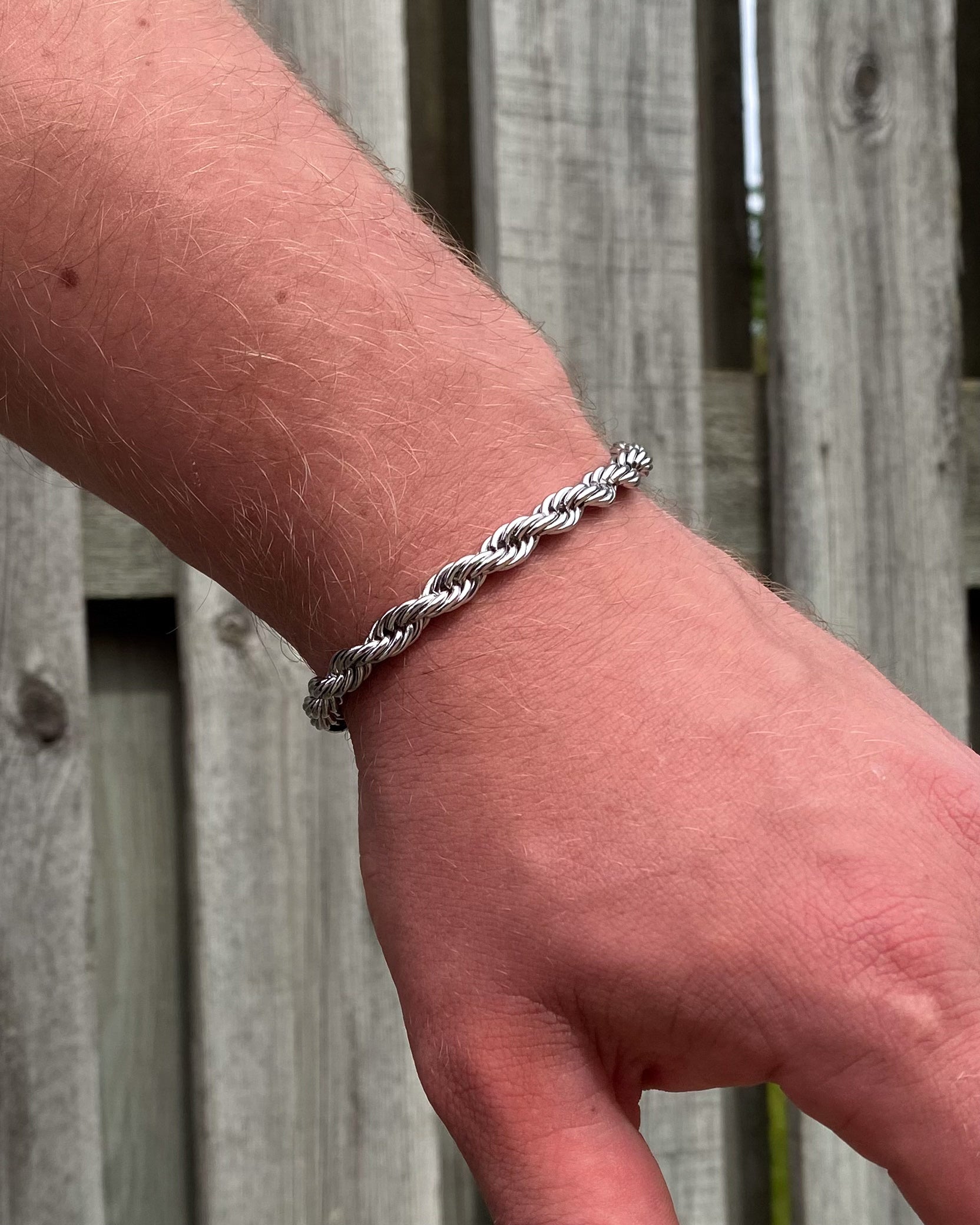 Rope Chain Bracelet 6mm