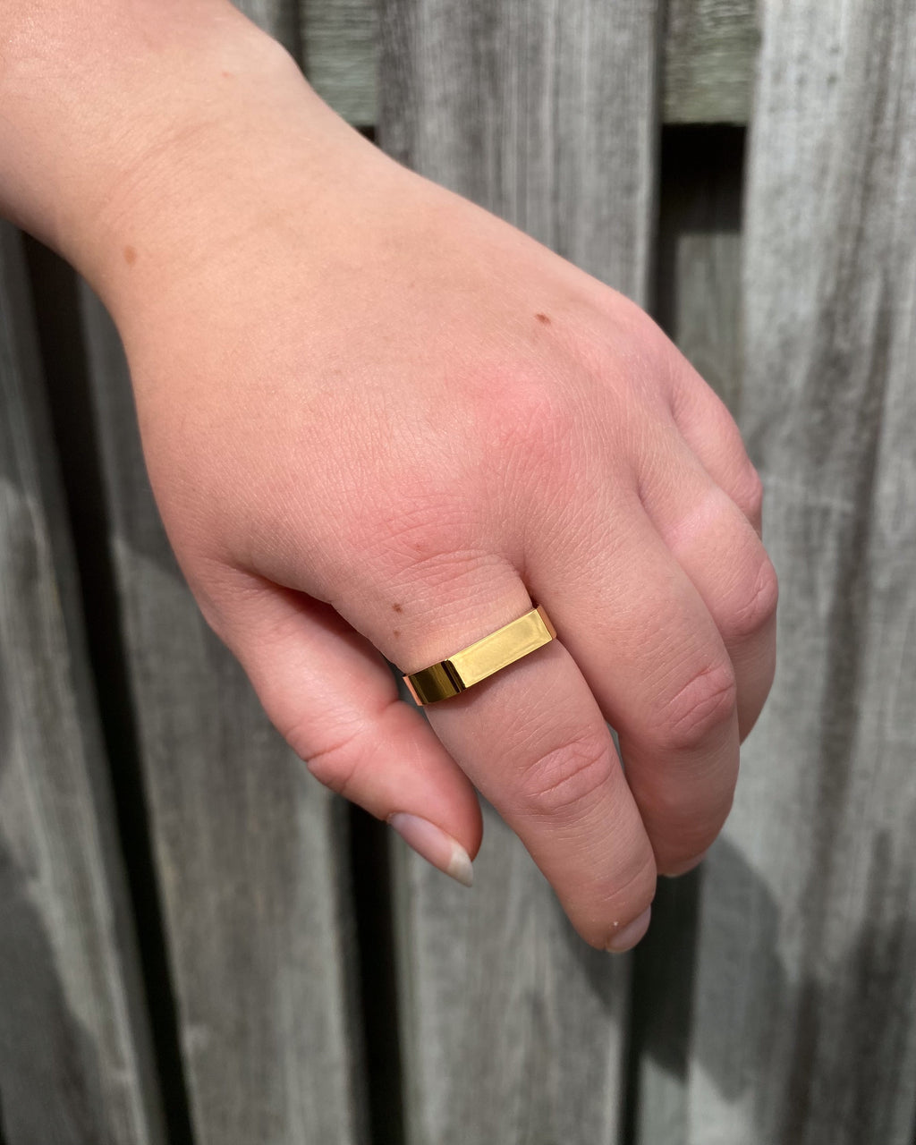 Edge Bold Ring