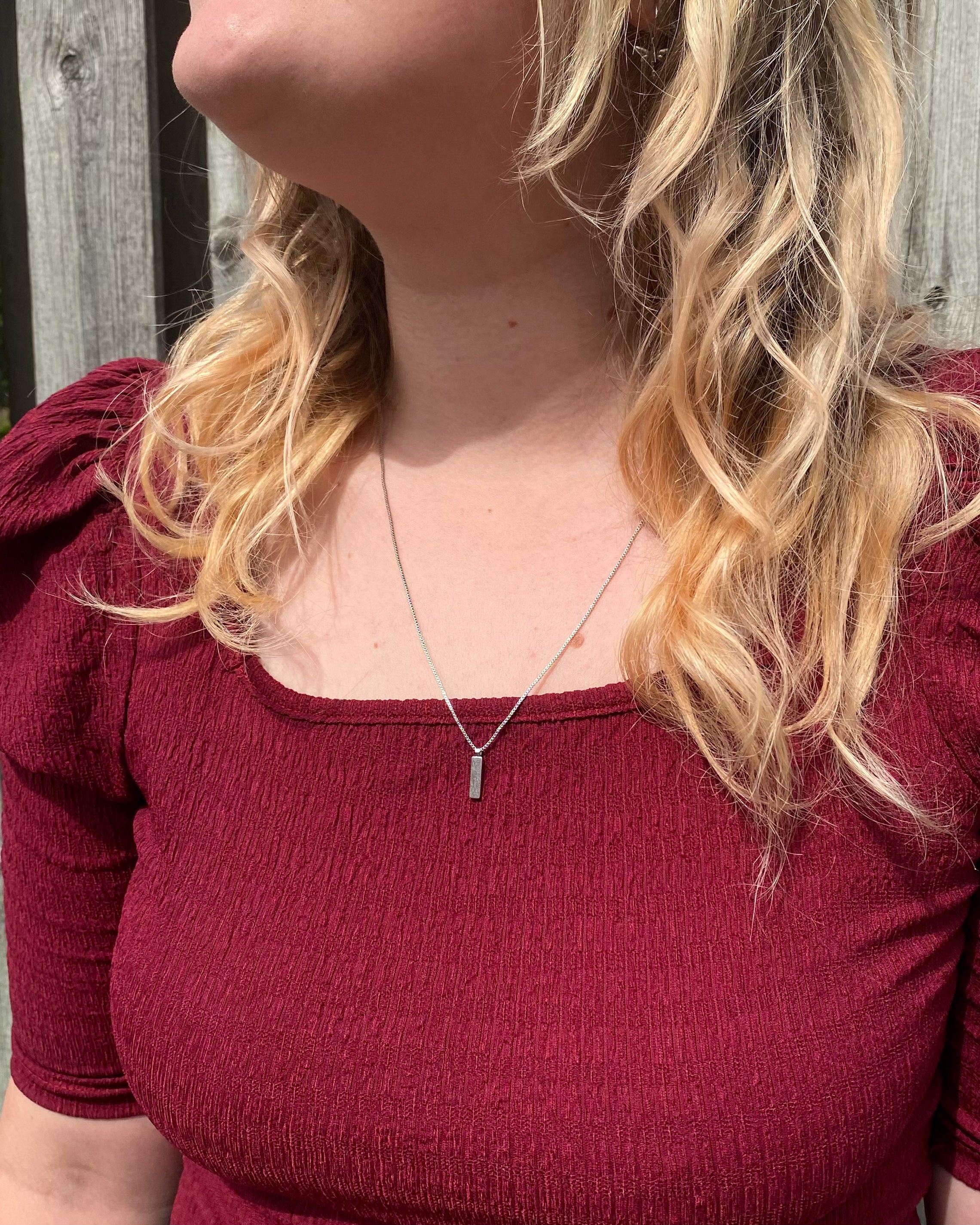 Minimal Bar Necklace