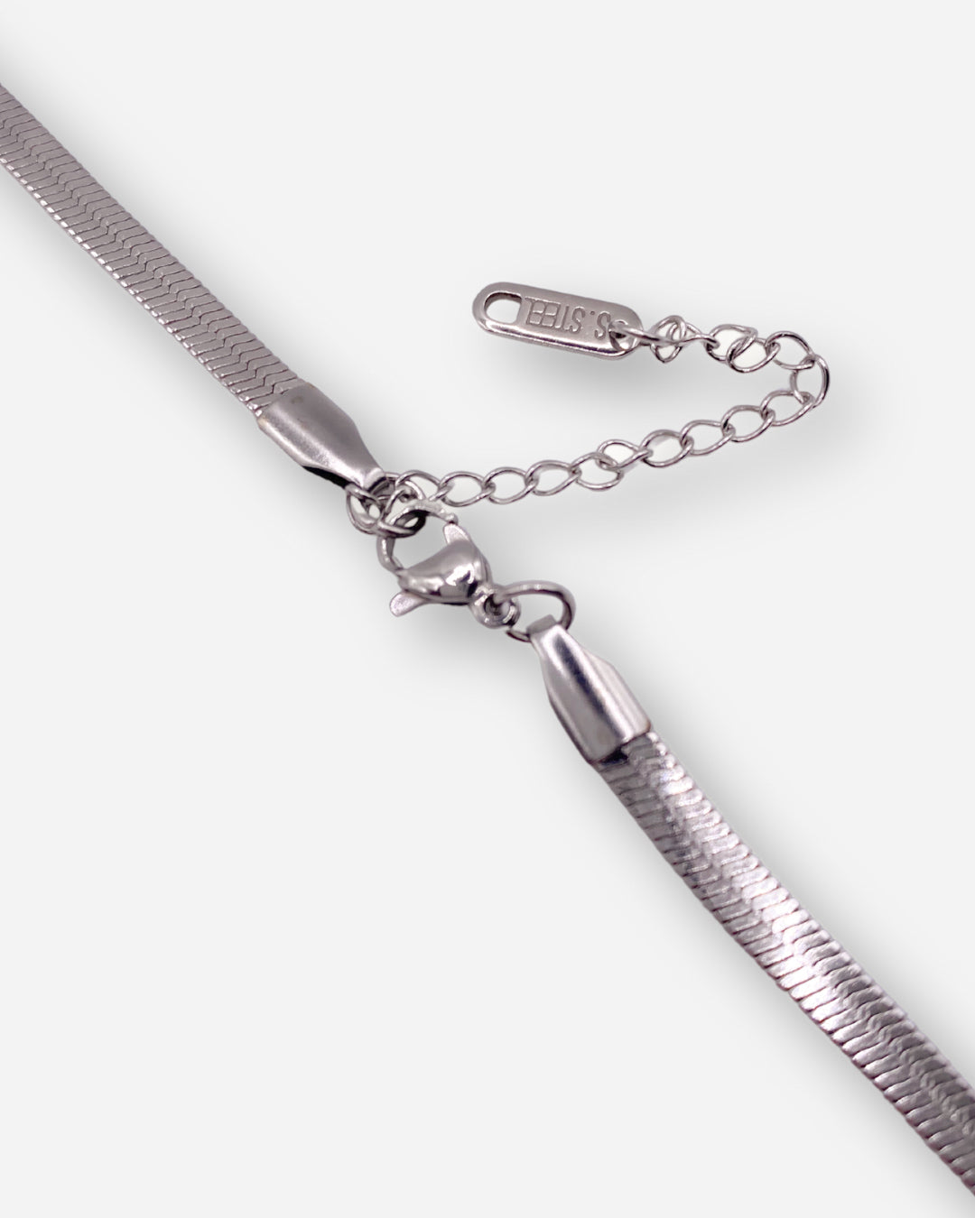 SNAKE EDGE NECKLACE 4MM